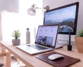 laptop with external screen
